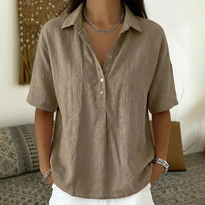 Chemise Femme Col Revers