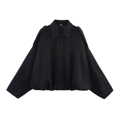Veste Pilote Élégance Oversize