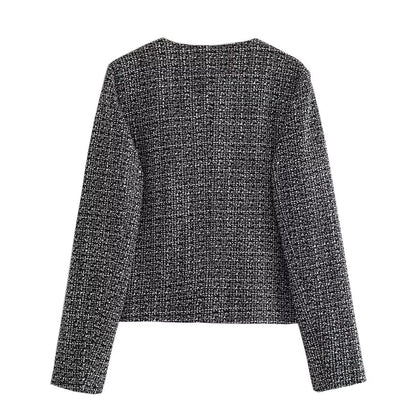 Veste Casual Chic Femme – Coupe Structurée & Allure Moderne