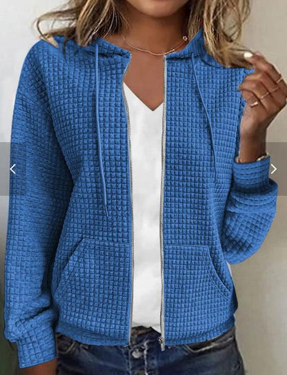 Veste Sweat Femme Longue – Coupe Ample & Allure Urbaine