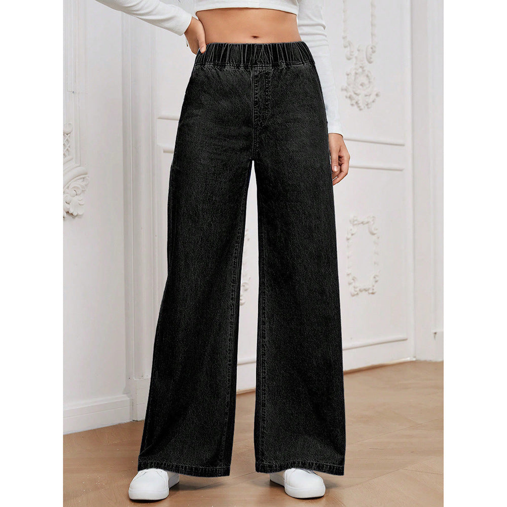 Pantalon Signature Femme – Taille Haute & Tombé Parfait