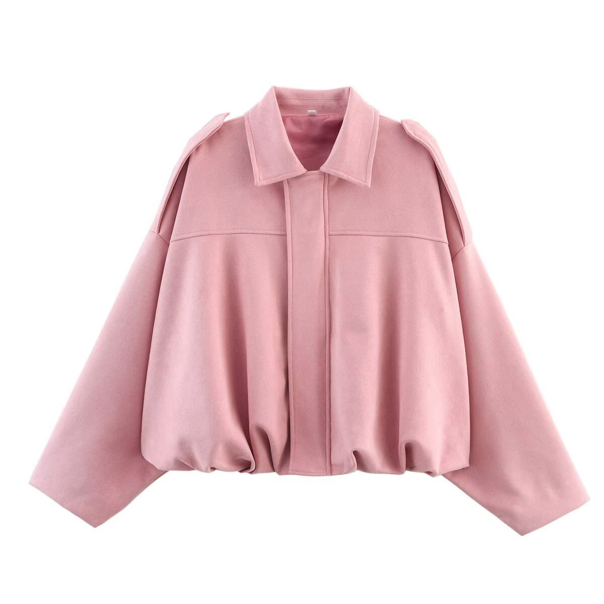 Veste Pilote Élégance Oversize
