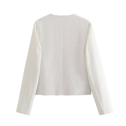 Veste Casual Chic Femme – Coupe Structurée & Allure Moderne