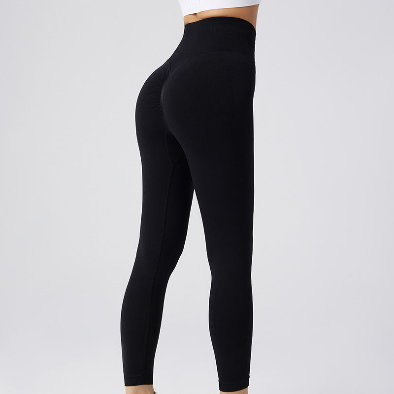 Legging Yoga Femme Sans Couture – Gainant Taille Haute & Confort Absolu