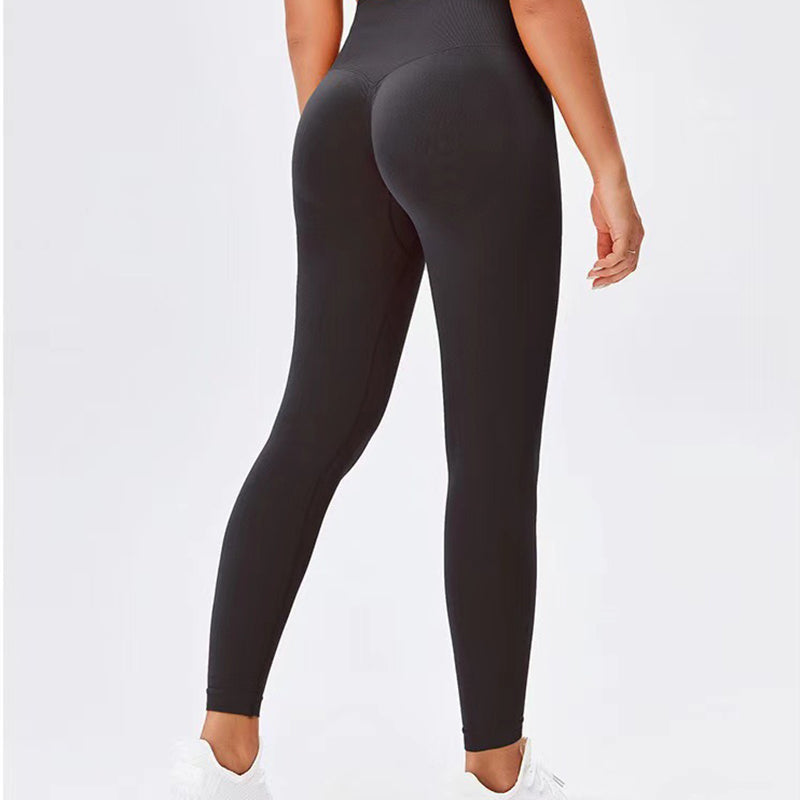 Legging Yoga Femme Sans Couture – Gainant Taille Haute & Confort Absolu