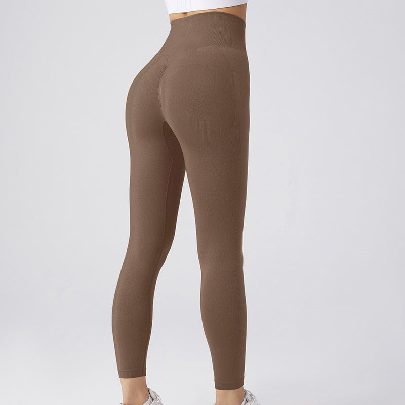 Legging Yoga Femme Sans Couture – Gainant Taille Haute & Confort Absolu