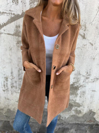 Manteau long élégant