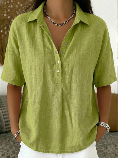 Chemise Femme Col Revers
