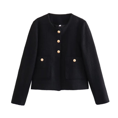 Veste Casual Chic Femme – Coupe Structurée & Allure Moderne