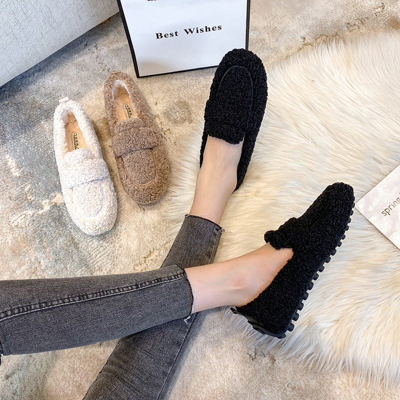 Chaussures Slip-On Douillettes pour Femme