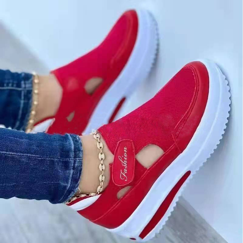Chaussures Casual Femme à Semelle Épaisse
