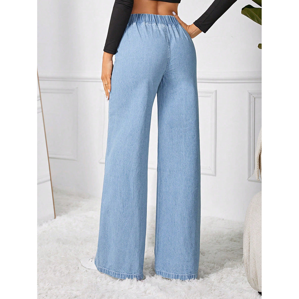 Pantalon Signature Femme – Taille Haute & Tombé Parfait