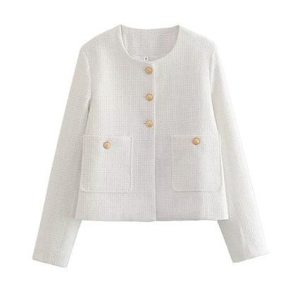 Veste Casual Chic Femme – Coupe Structurée & Allure Moderne