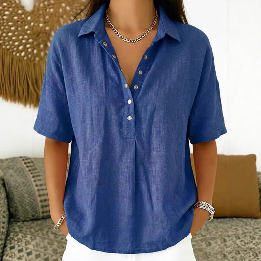 Chemise Femme Col Revers
