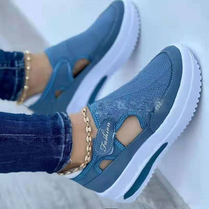 Chaussures Casual Femme à Semelle Épaisse