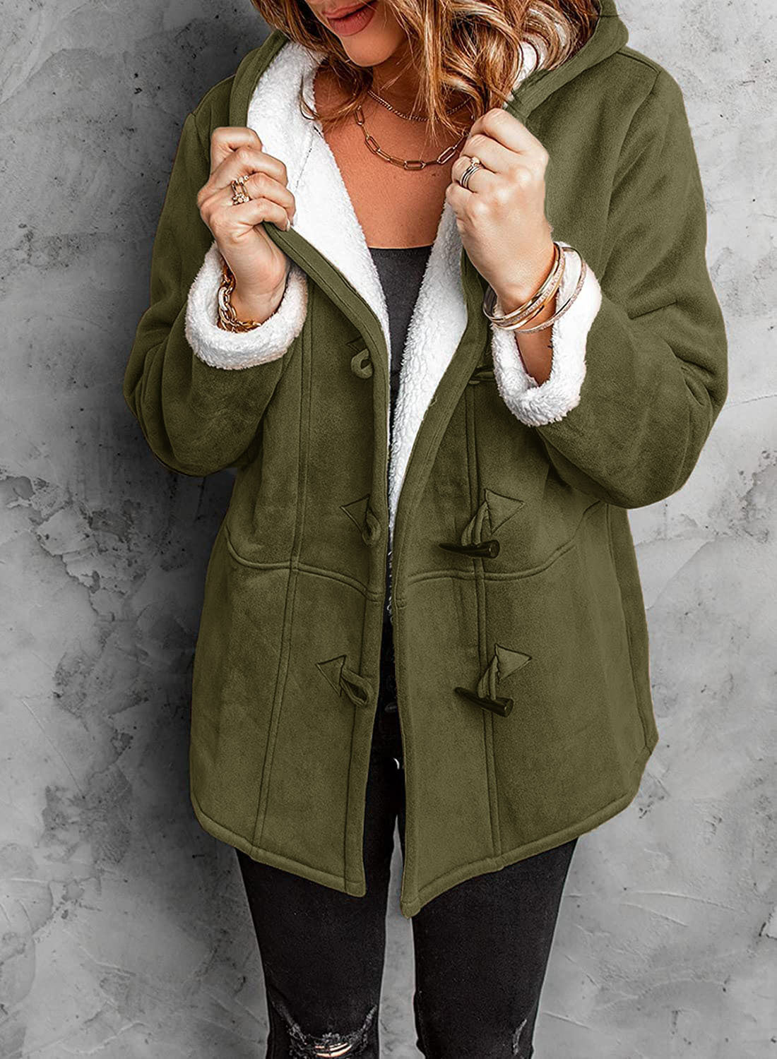 Signature Élégance – Manteau Mi-Long Femme