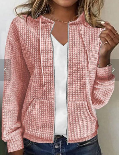 Veste Sweat Femme Longue – Coupe Ample & Allure Urbaine