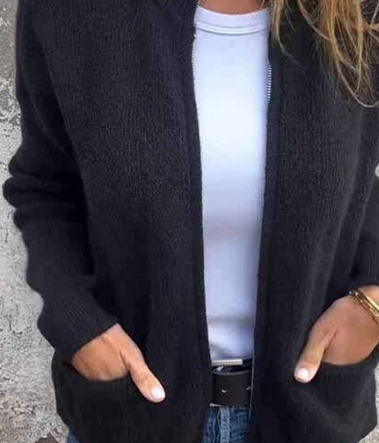 Cardigan Long Couture – Style Épuré