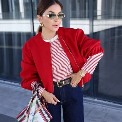 Veste Bomber Fashion – Confort et Style
