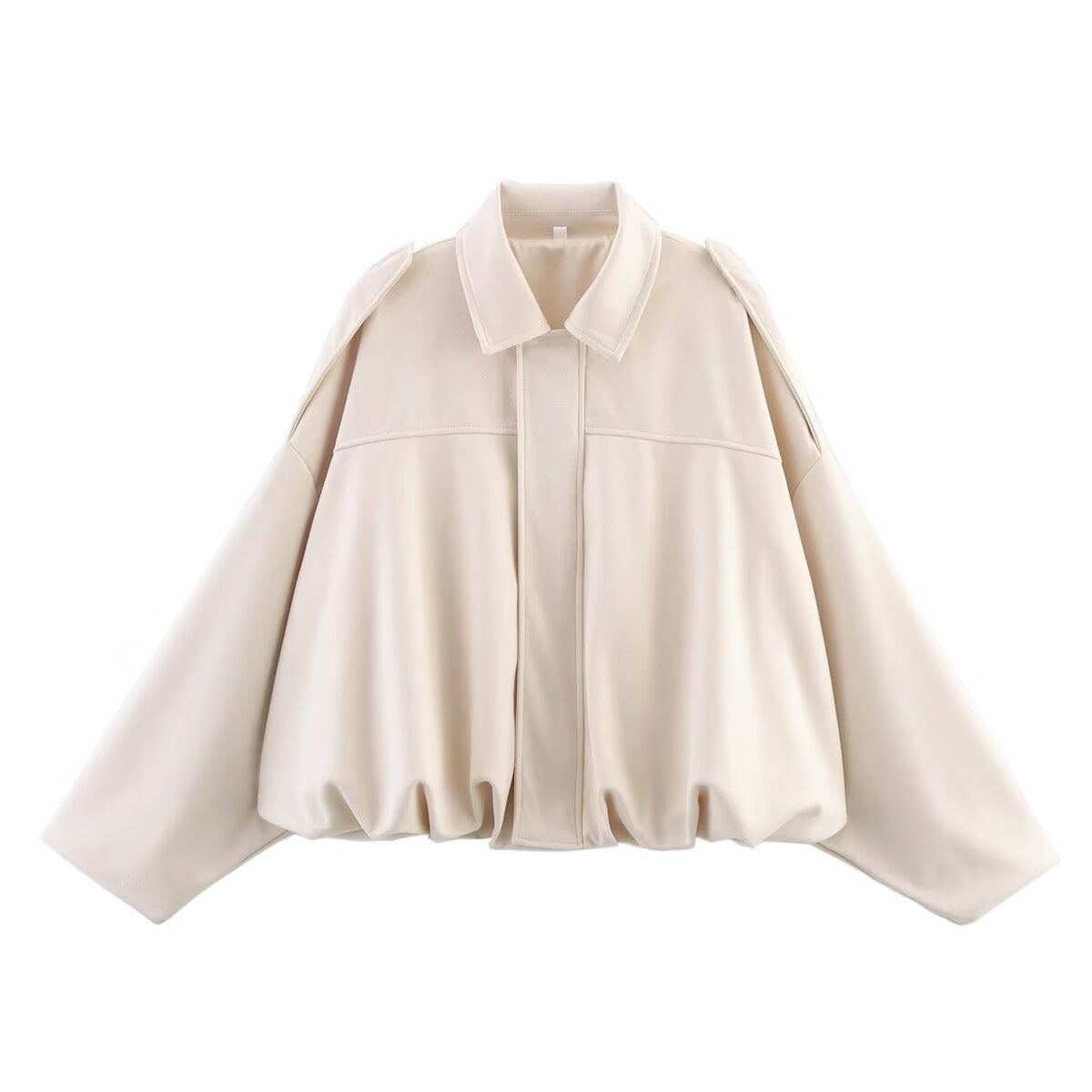 Veste Pilote Élégance Oversize