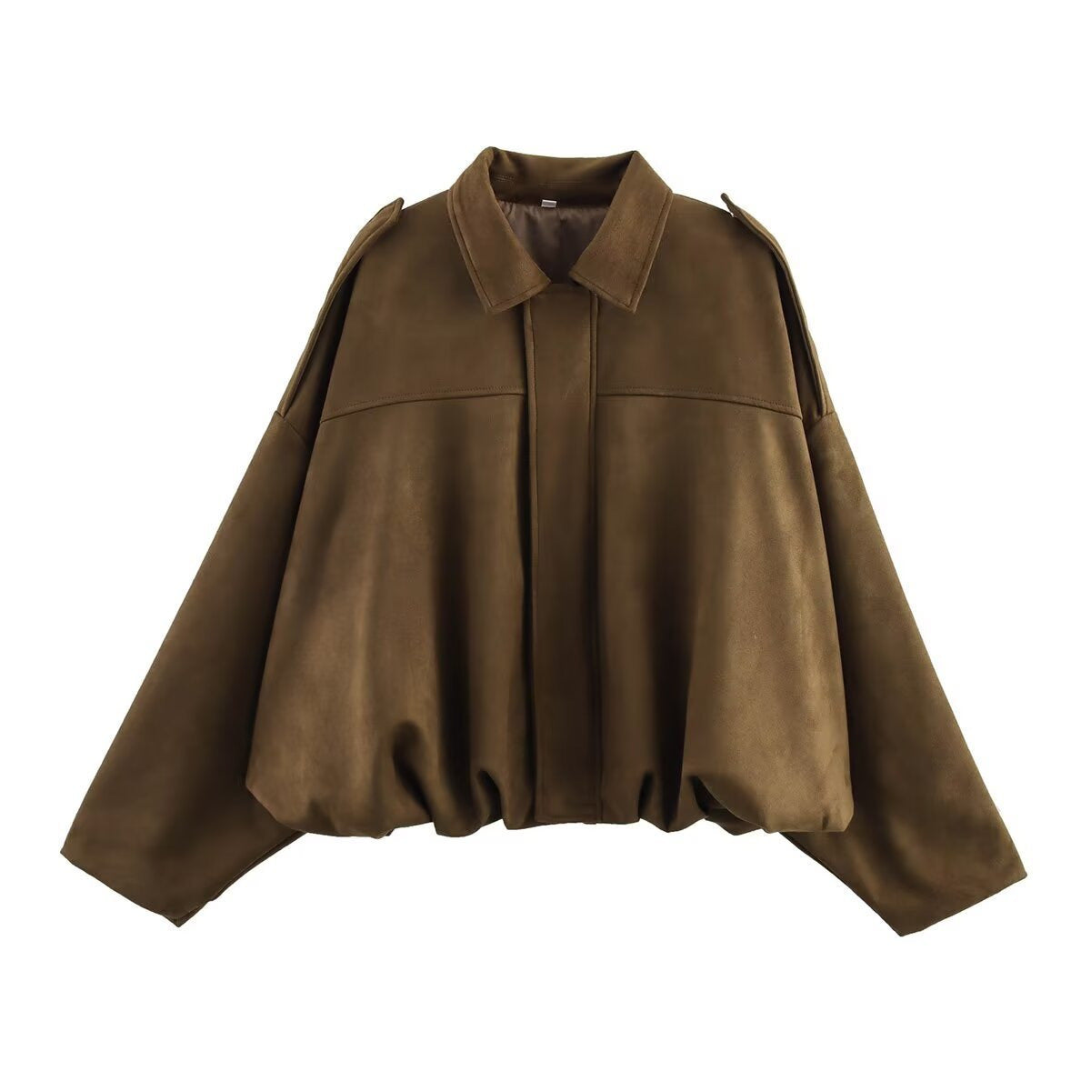 Veste Pilote Élégance Oversize