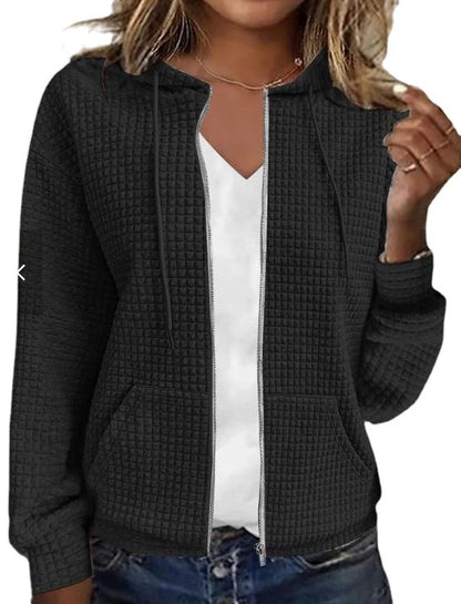 Veste Sweat Femme Longue – Coupe Ample & Allure Urbaine