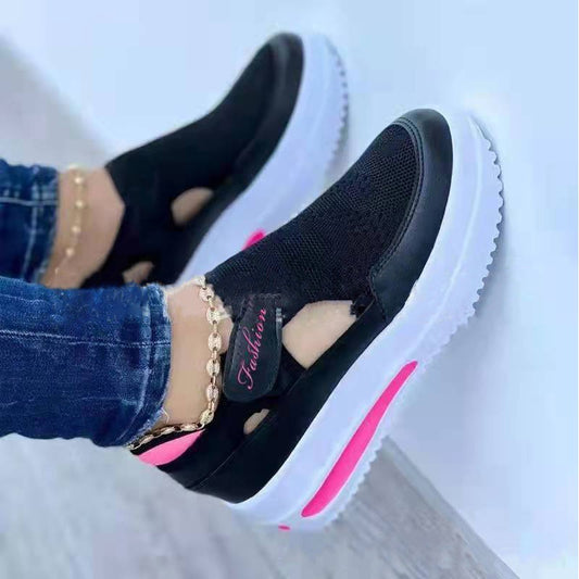Chaussures Casual Femme à Semelle Épaisse