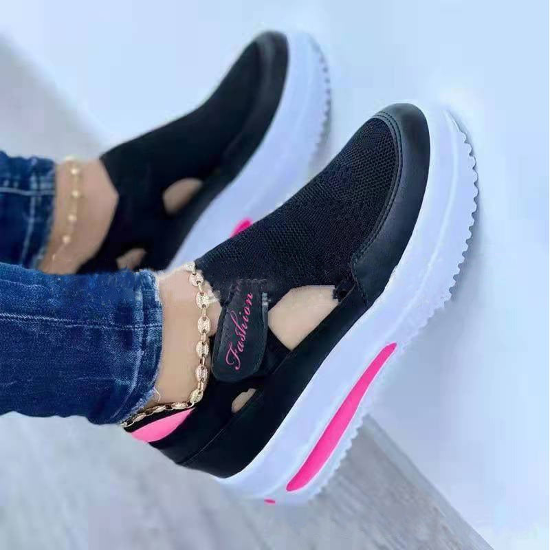 Chaussures Casual Femme à Semelle Épaisse