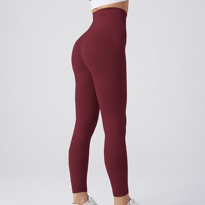 Legging Yoga Femme Sans Couture – Gainant Taille Haute & Confort Absolu