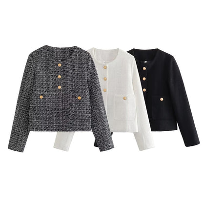 Veste Casual Chic Femme – Coupe Structurée & Allure Moderne