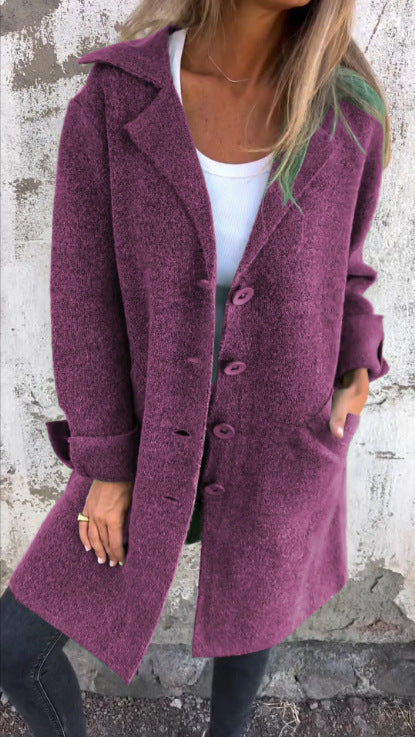 Manteau long élégant