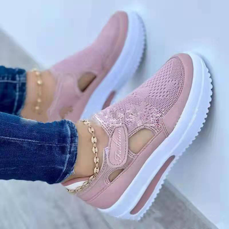 Chaussures Casual Femme à Semelle Épaisse