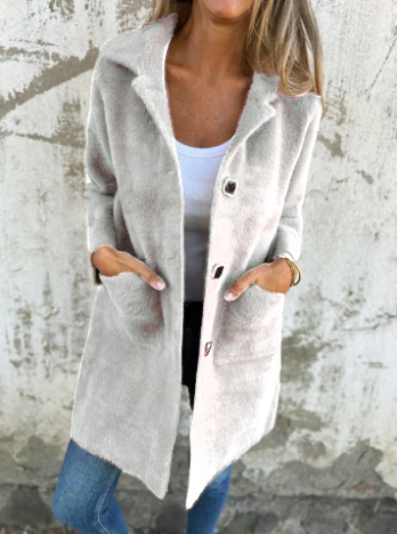 Manteau long élégant