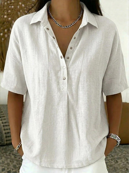Chemise Femme Col Revers