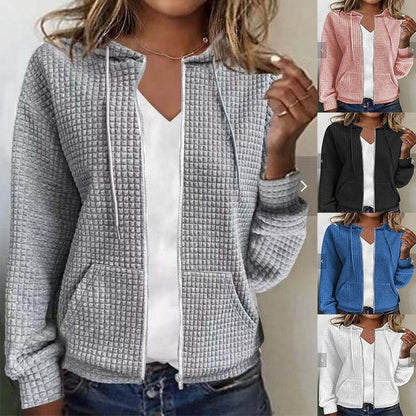 Veste Sweat Femme Longue – Coupe Ample & Allure Urbaine