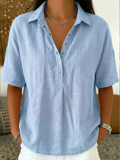 Chemise Femme Col Revers